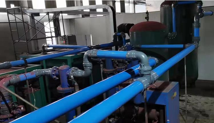 管道施工(gong)現場